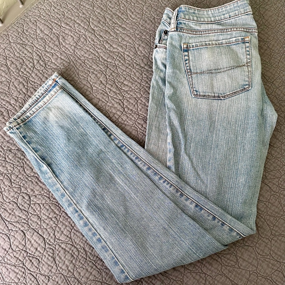 Women’s light Bullhead Hermosa Blue Denim Jeans sz 7 long